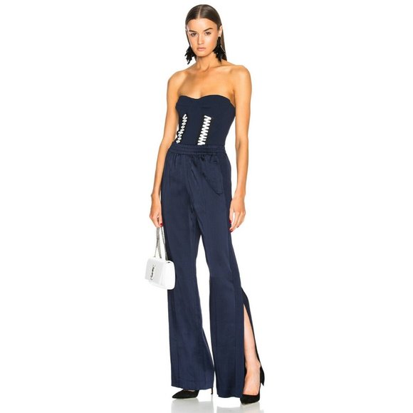 knee length dresses for ladies Simkhai Adalys Bustier Dress in Ivory